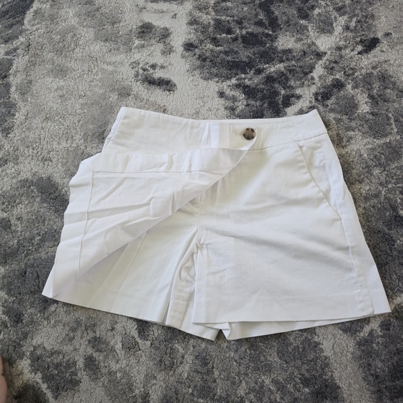 LOFT Old Money White Women's Skort Shorts Size 2 Or XS / Small - Picture 5 of 8